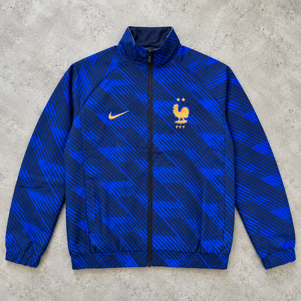 FRANCE NAVY WINDBREAKER