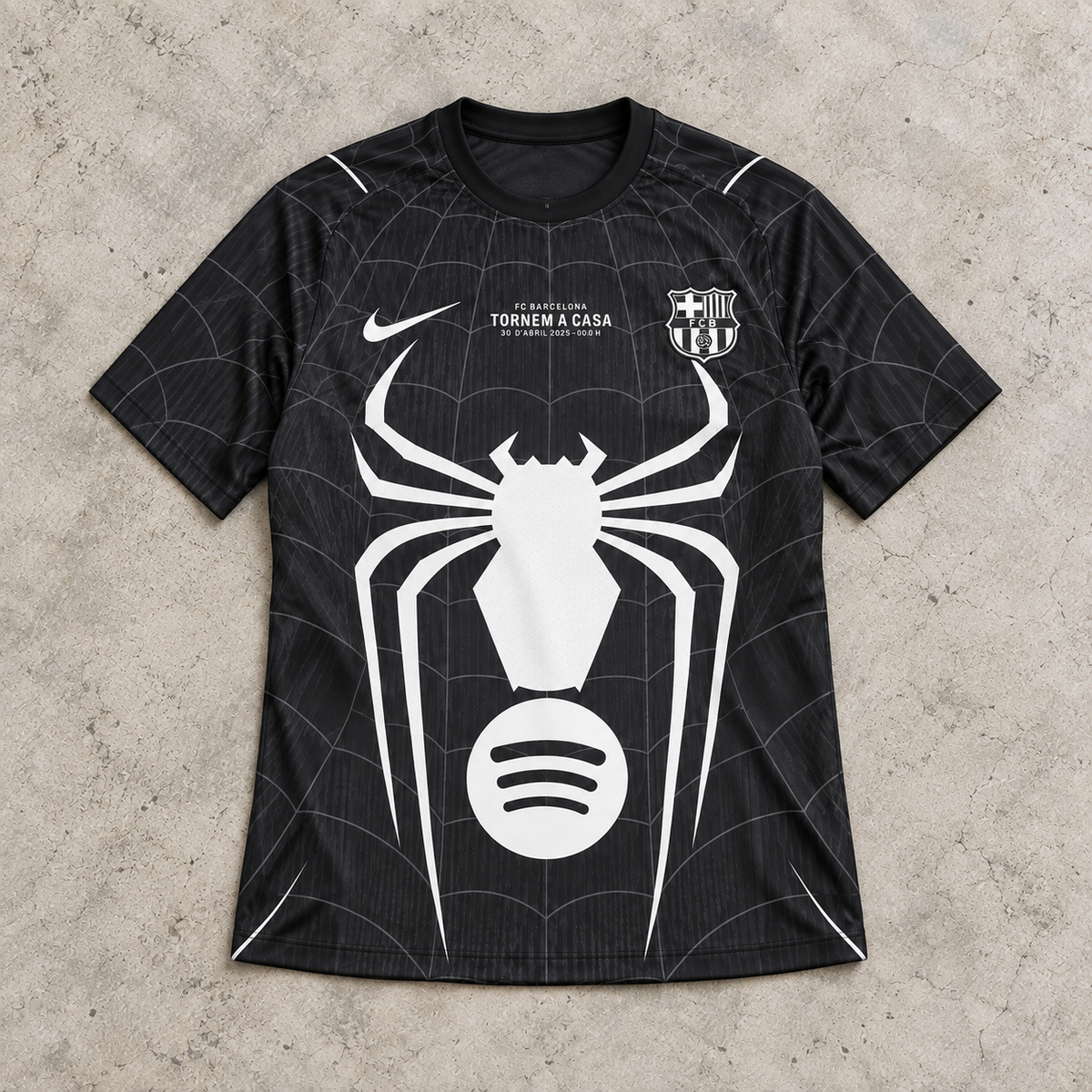 FC BARCELONA BLACK SPIDER EXCLUSIVE JERSEY