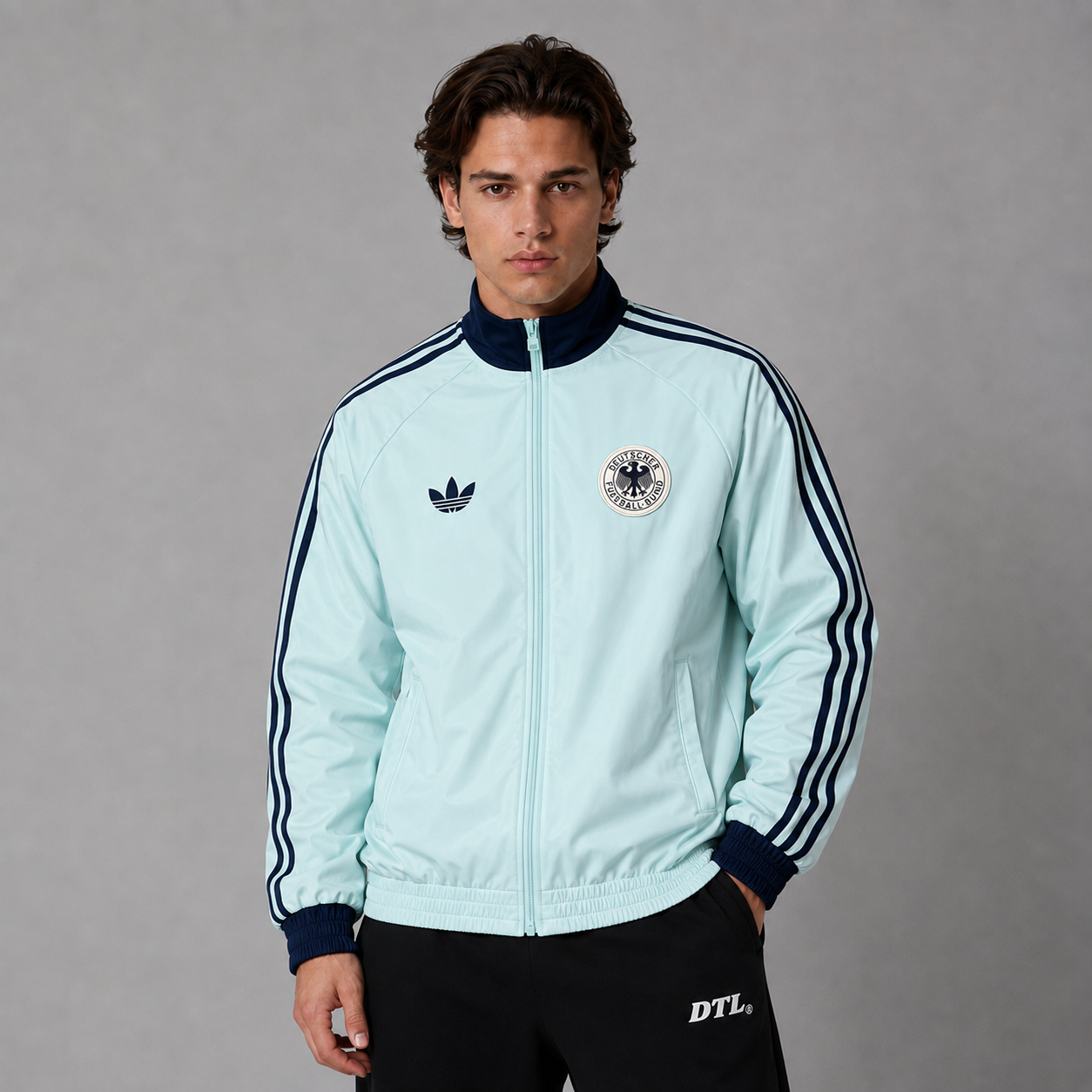 GERMANY BABY BLUE WINDBREAKER