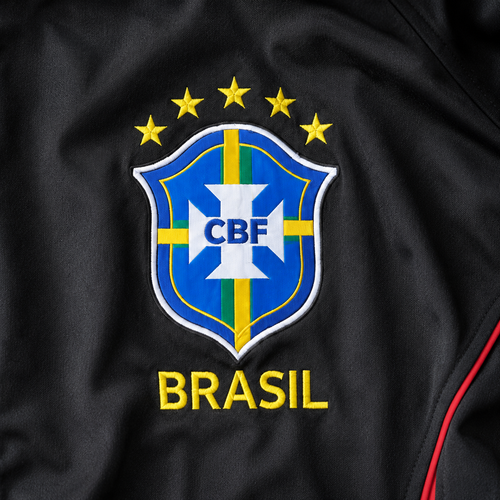 BRASIL RED WINDBREAKER