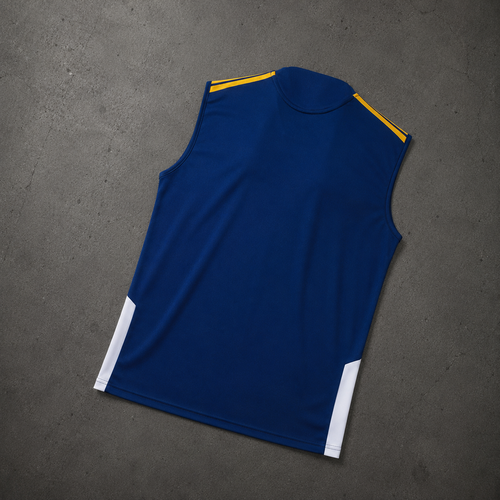 REAL MADRID ELITE BLUE SLEEVELESS JERSEY