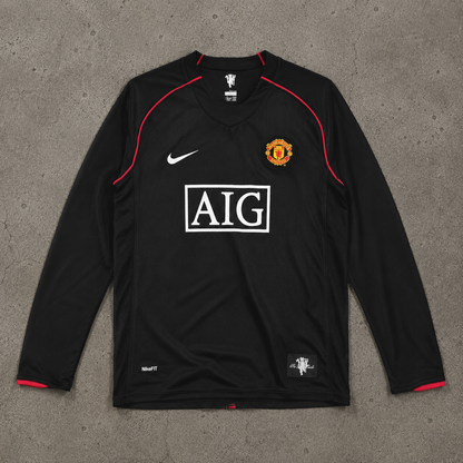 MANCHESTER UNITED 2007/08 LONGSLEEVE RETRO JERSEY