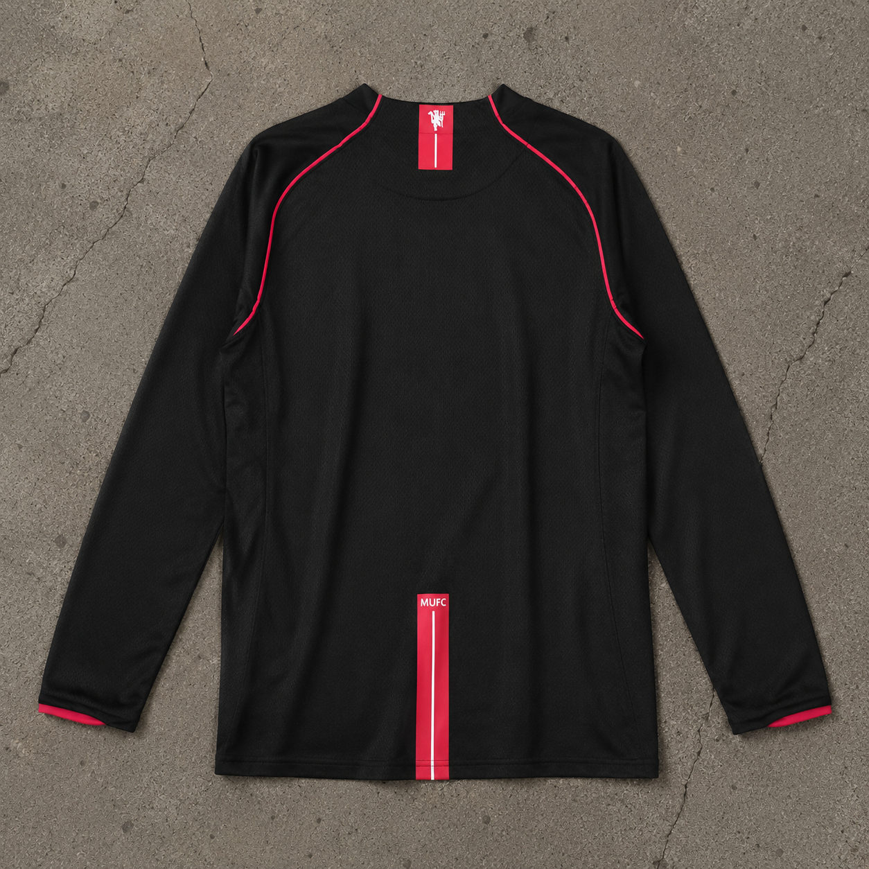 MANCHESTER UNITED 2007/08 LONGSLEEVE RETRO JERSEY