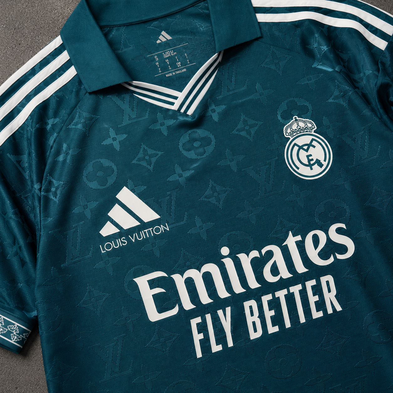 REAL MADRID ROYAL EMERALD EXCLUSIVE JERSEY