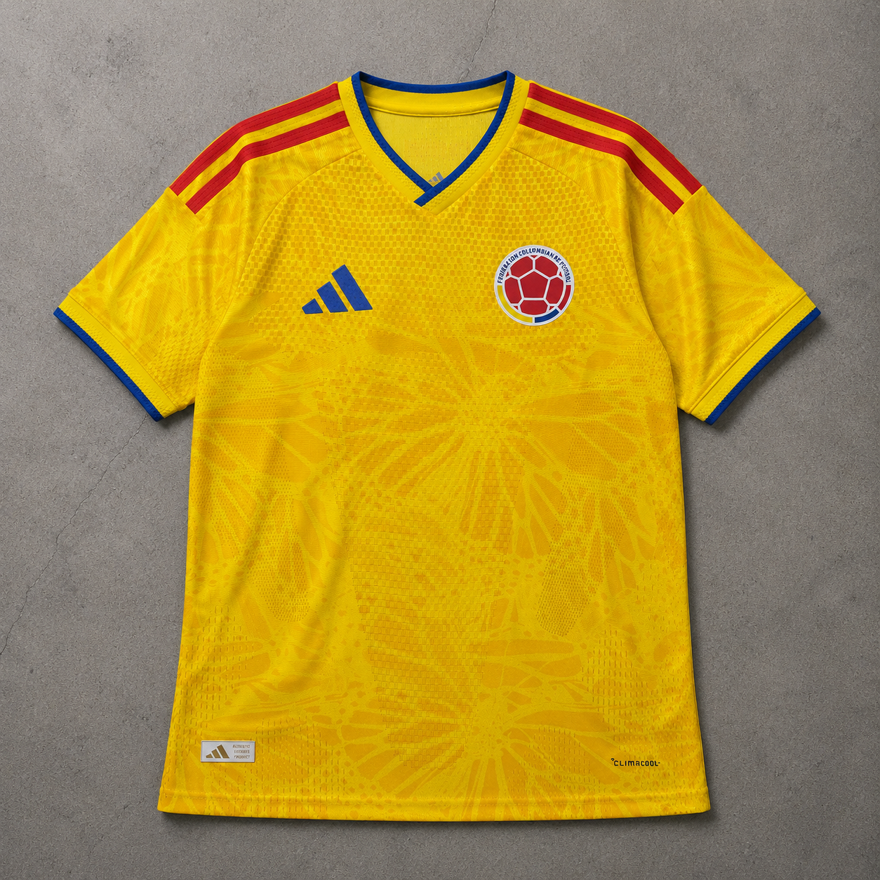 COLOMBIA HOME WORLD CUP JERSEY