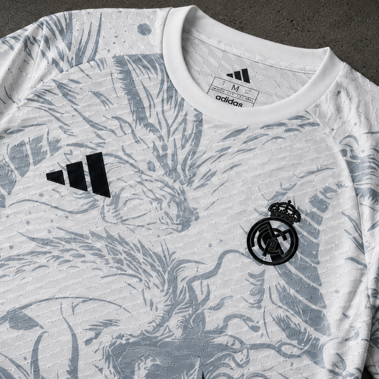 REAL MADRID BLACK DRAGON EXCLUSIVE JERSEY