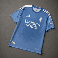 REAL MADRID PLATIN BLUE EXCLUSIVE JERSEY
