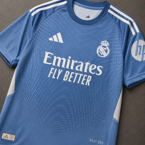 REAL MADRID PLATIN BLUE EXCLUSIVE JERSEY