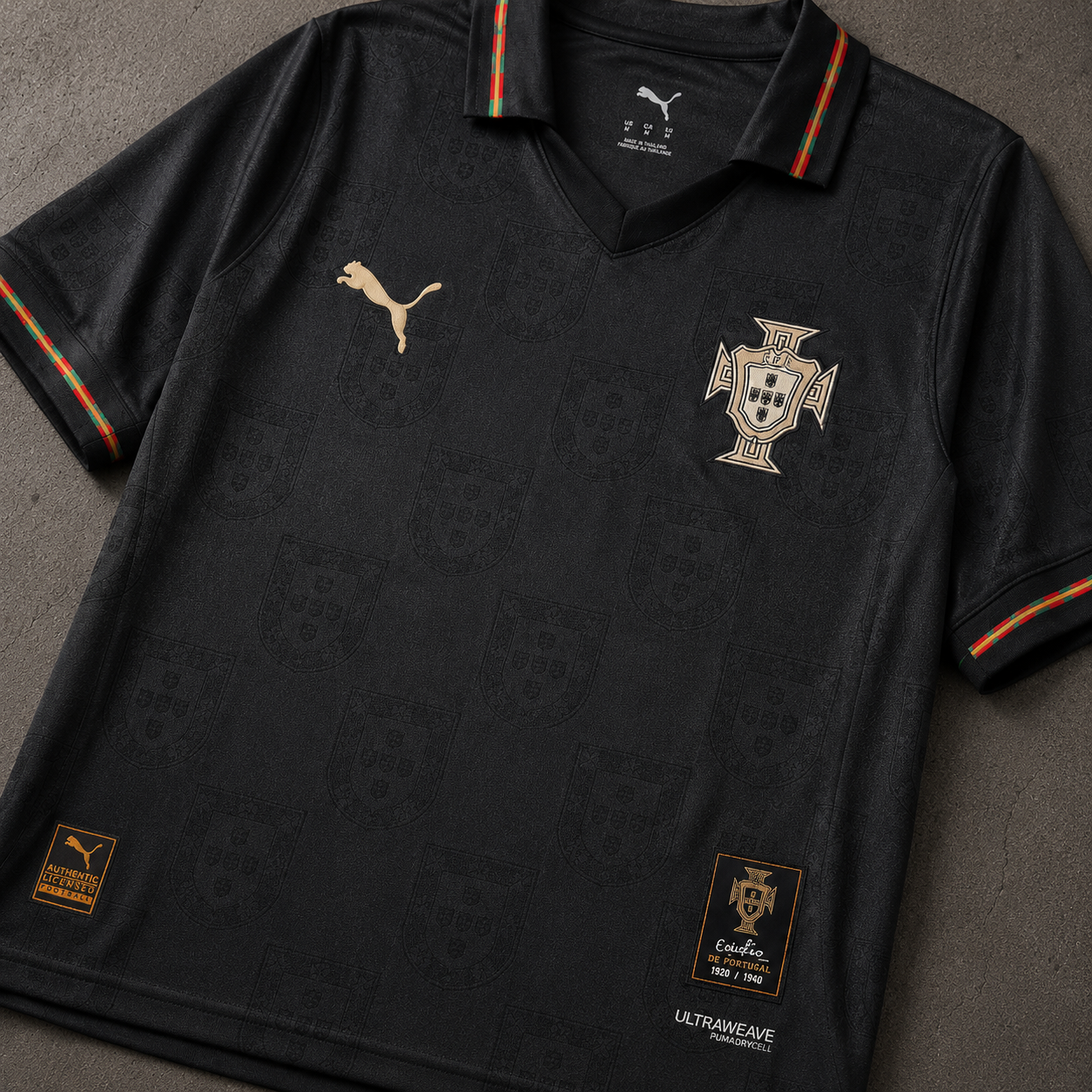 PORTUGAL GOLD EXLCUSIVE JERSEY