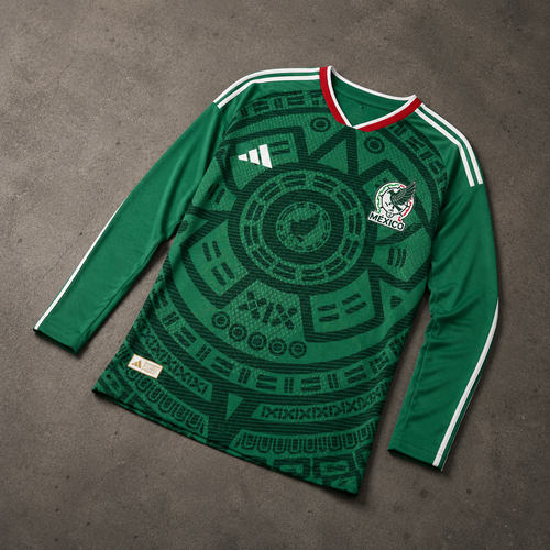 MEXICO HOME LONGSLEEVE WORLD CUP JERSEY