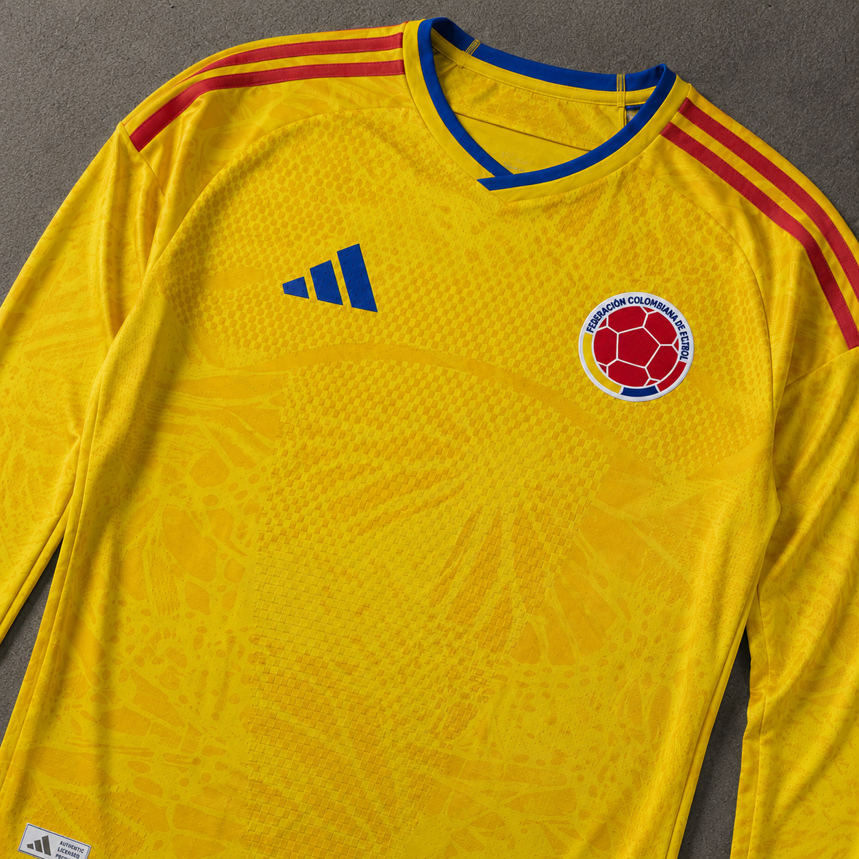COLOMBIA HOME LONGSLEEVE WORLD CUP JERSEY