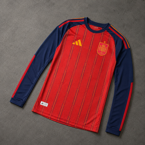 SPAIN HOME LONGSLEEVE WORLD CUP JERSEY