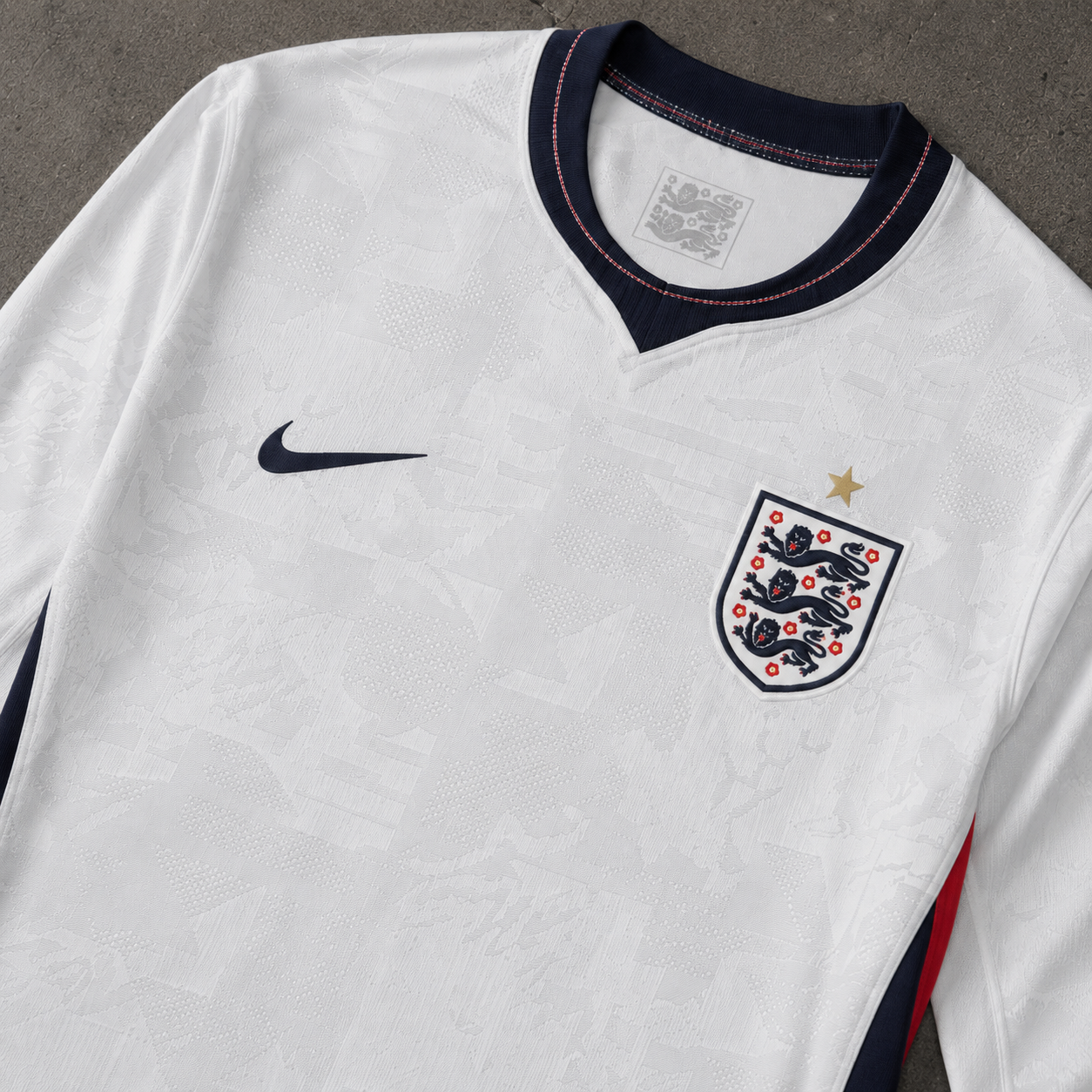 ENGLAND HOME LONGSLEEVE WORLD CUP JERSEY