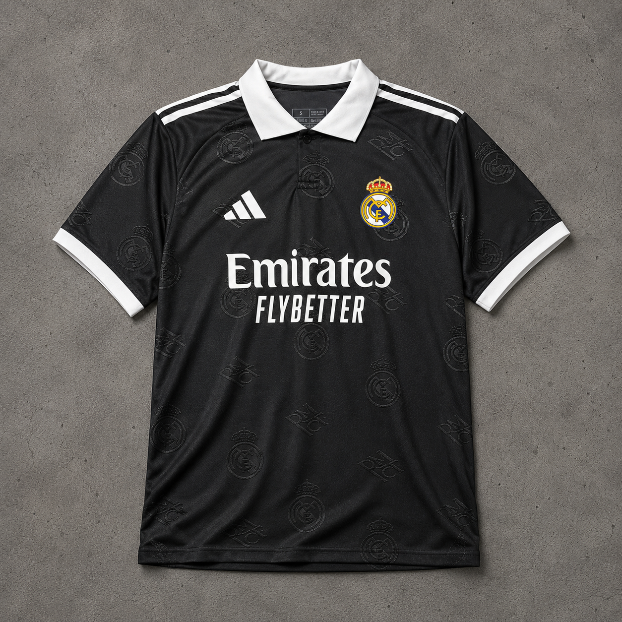 REAL MADRID BLACK EXCLUSIVE JERSEY