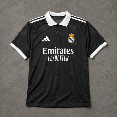 REAL MADRID SCHWARZ EXKLUSIVES TRIKOT