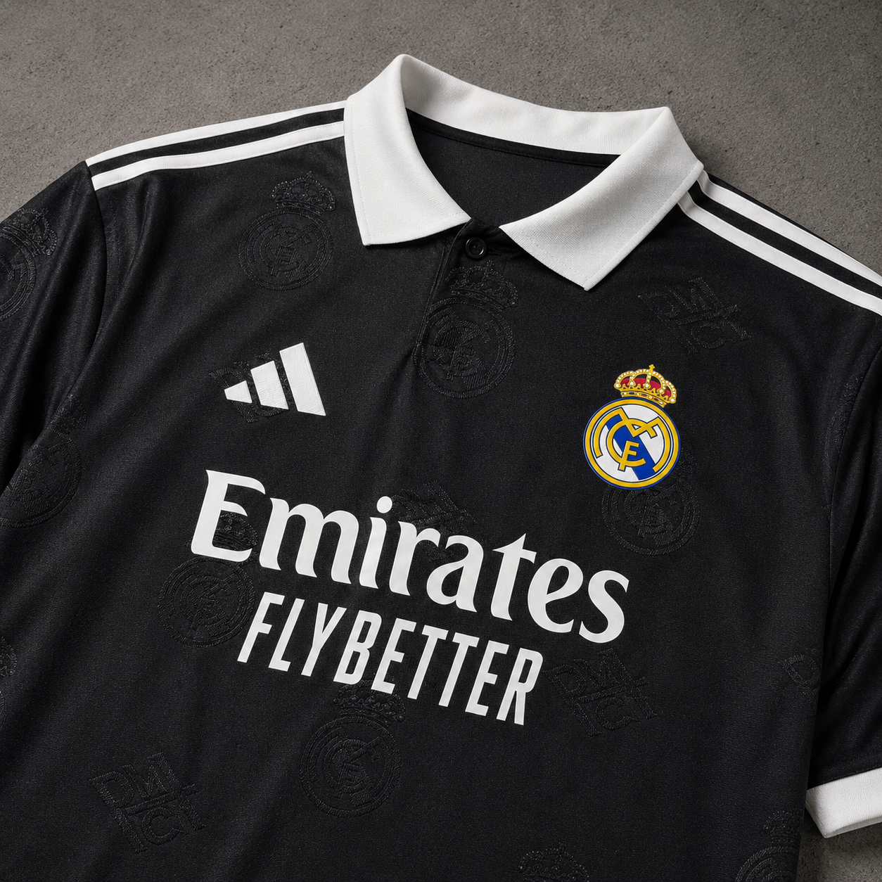 REAL MADRID SCHWARZ EXKLUSIVES TRIKOT