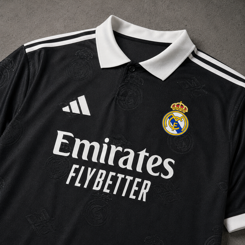 REAL MADRID SCHWARZ EXKLUSIVES TRIKOT