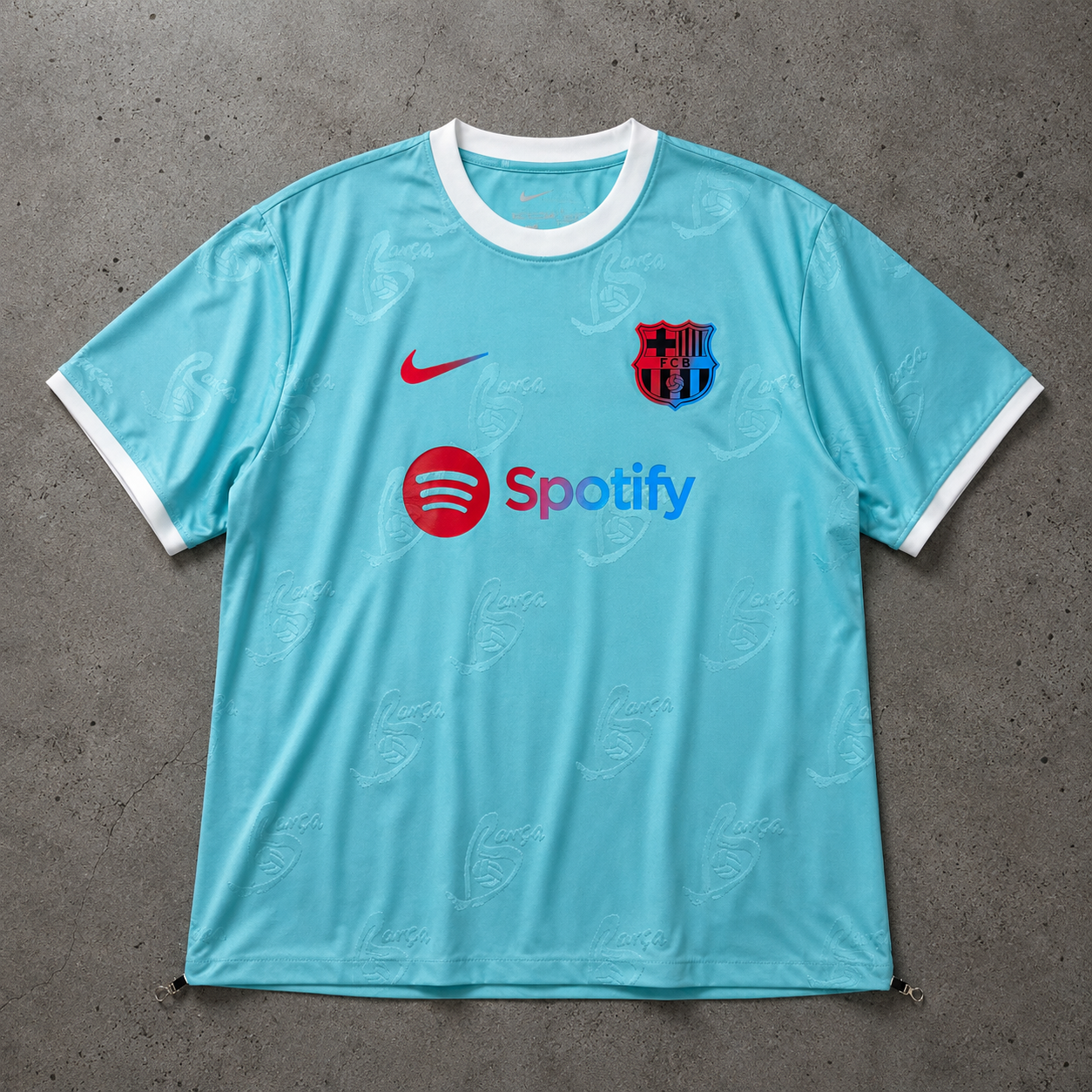 FC BARCELONA AQUA EXCLUSIVE JERSEY