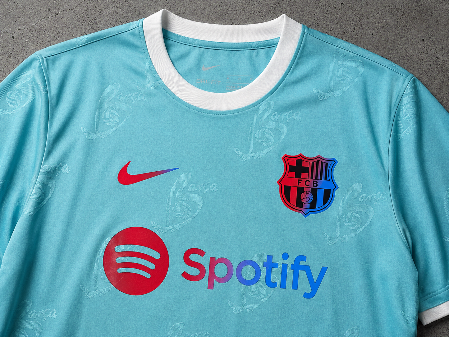 FC BARCELONA AQUA EXCLUSIVE JERSEY