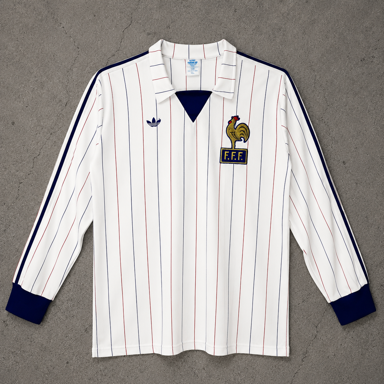 FRANCE 1980/82 LONGSLEEVE RETRO JERSEY