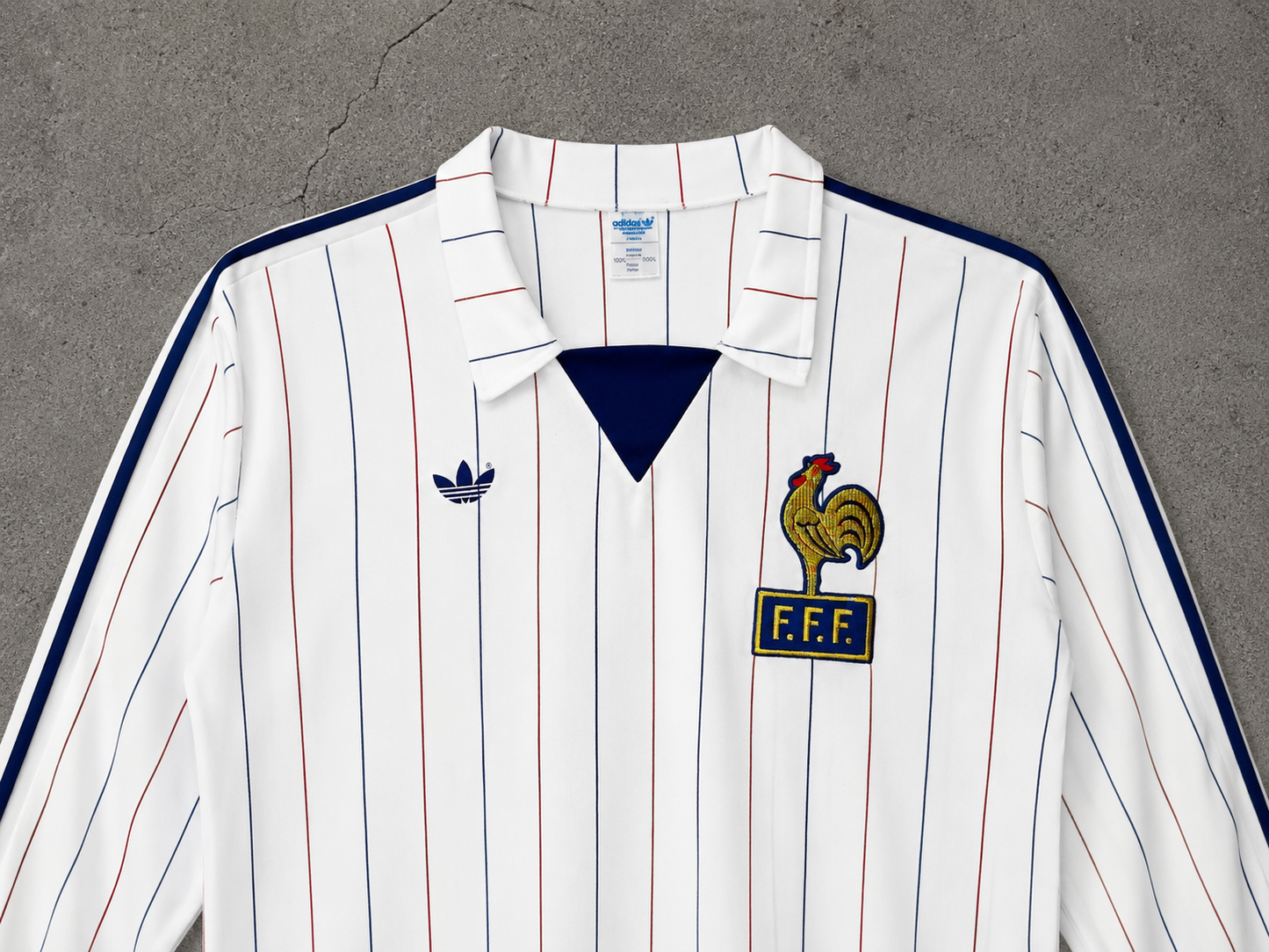 FRANCE 1980/82 LONGSLEEVE RETRO JERSEY