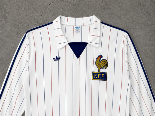 FRANKREICH 1980/82 RETRO-TRIKOT LANGARM