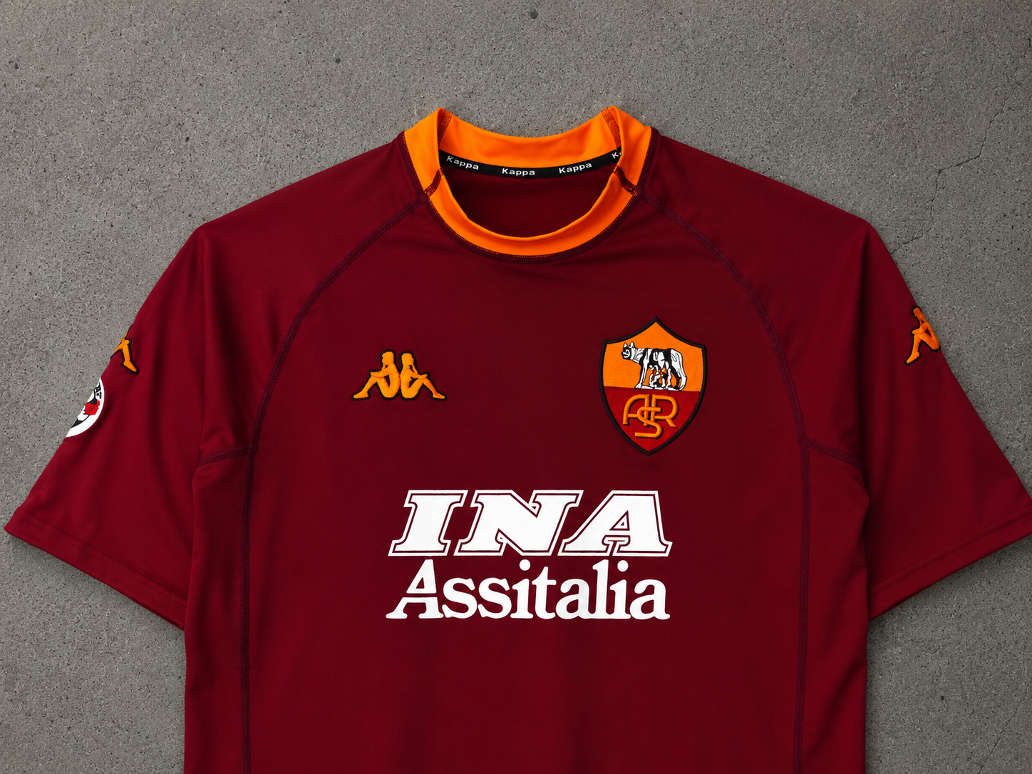 AS ROMA RETRO-TRIKOT 2001/02