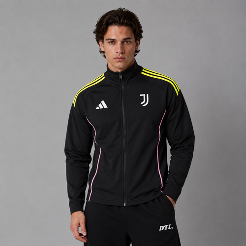 JUVENTUS NEON FOOTBALL ZIPPER