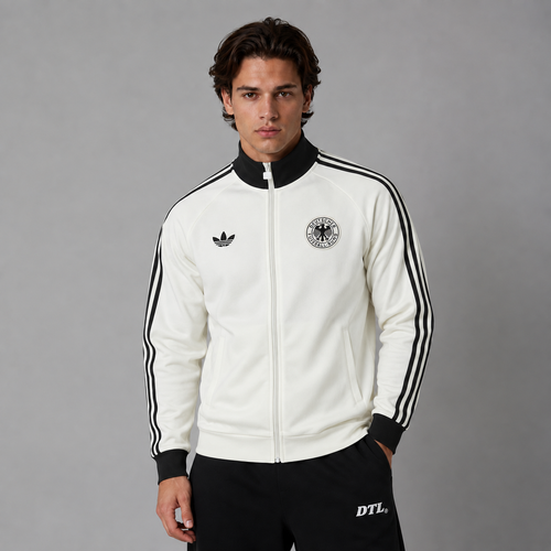 GERMANY WHITE FOOTBALL ZIPPER