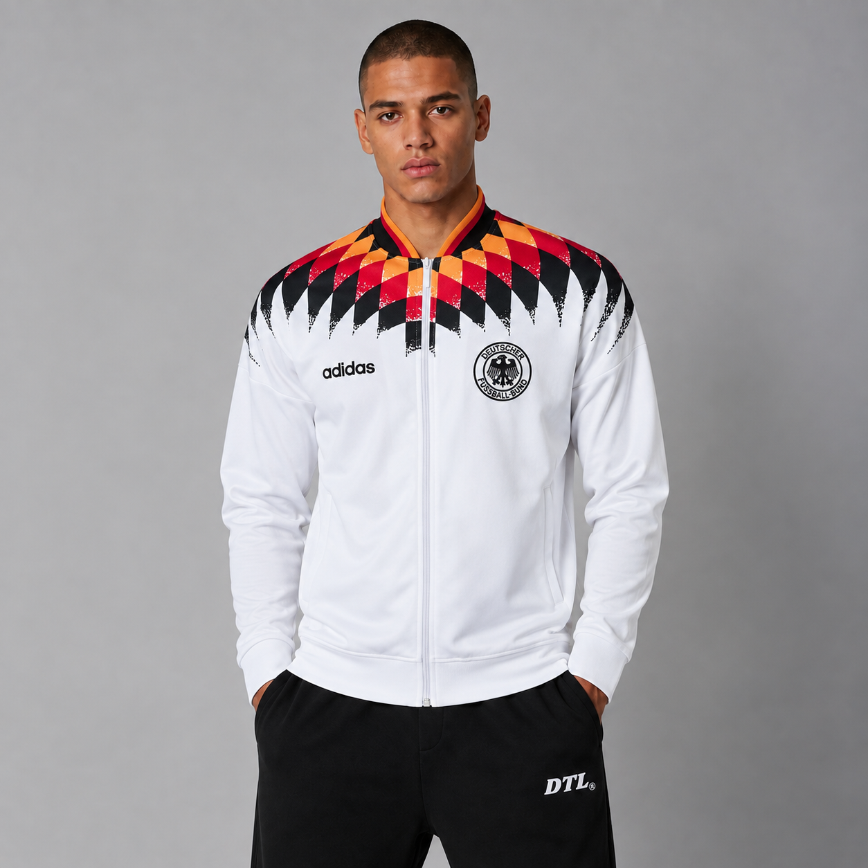 GERMANY ALPINE FOOTBALL ZIPPER