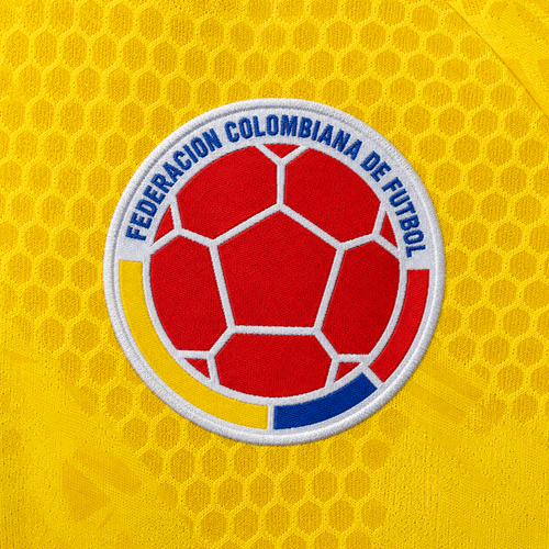COLOMBIA HOME WORLD CUP JERSEY