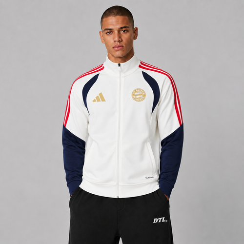 BAYERN MÜNCHEN WHITE FOOTBALL ZIPPER