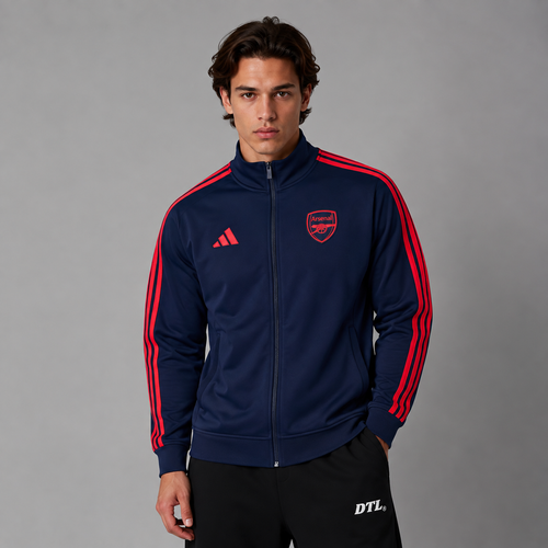 ARSENAL NAVY FOOTBALL ZIPPER