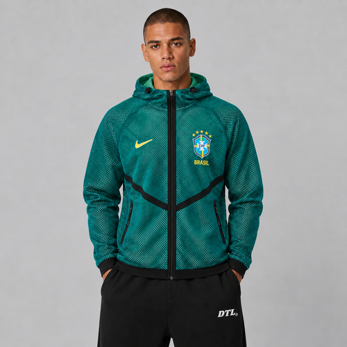BRASIL EMERALD WINDBREAKER
