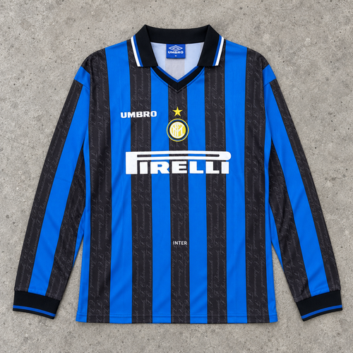 INTER MILAN 1997/98 HOME LONGSLEEVE RETRO JERSEY
