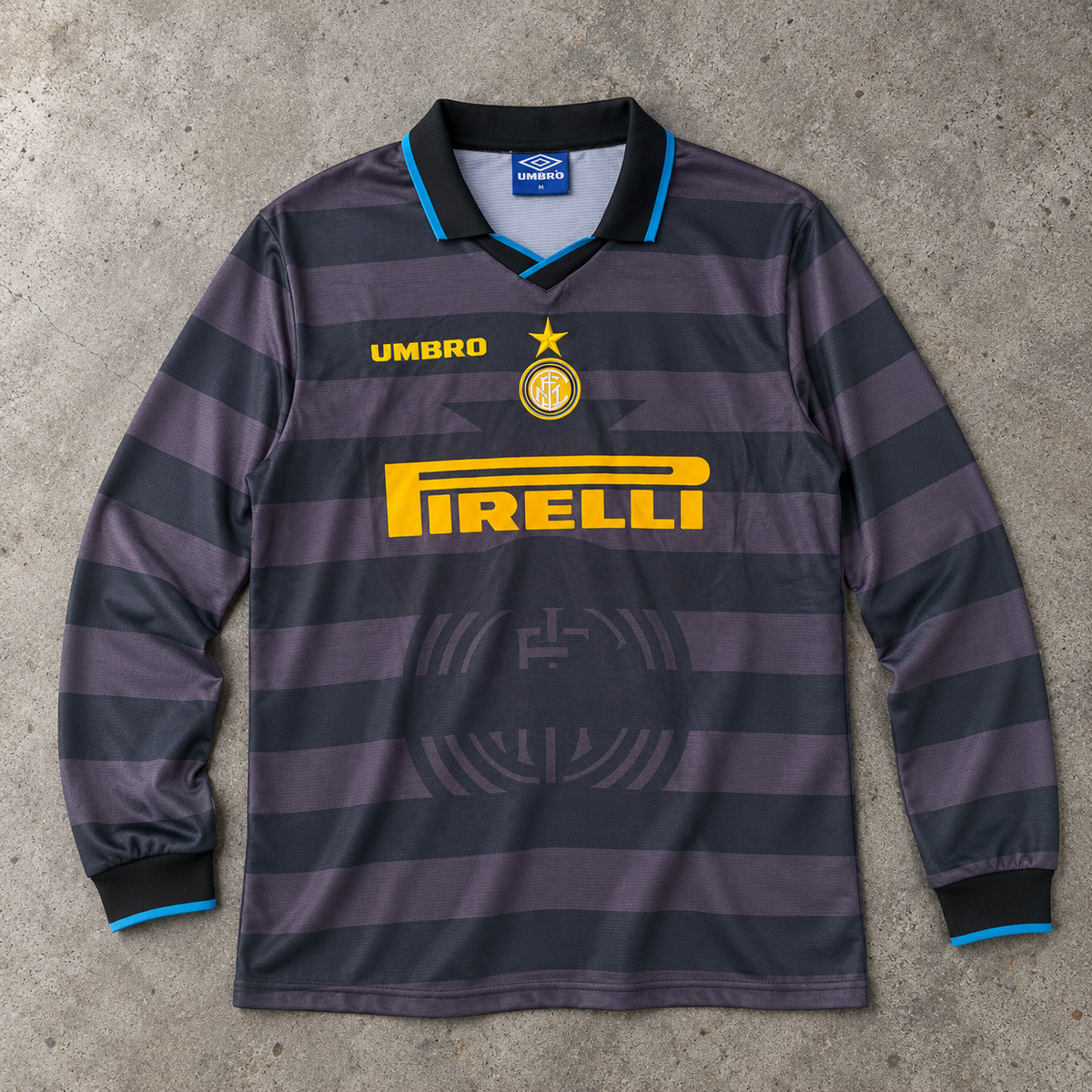 INTER MILAN 1997/98 AWAY LONGSLEEVE RETRO JERSEY