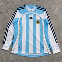 ARGENTINA 2006/07 HOME LONGSLEEVE RETRO JERSEY