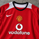 MANCHESTER UNITED 2005/06 HOME LONGSLEEVE RETRO JERSEY