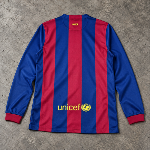 FC BARCELONA 2014/15 HOME LONGSLEEVE RETRO JERSEY