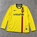 FC BARCELONA 2008/09 AWAY LONGSLEEVE RETRO JERSEY