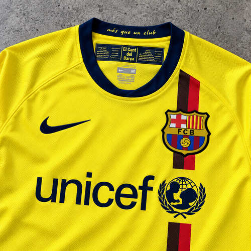 FC BARCELONA 2008/09 AWAY LONGSLEEVE RETRO JERSEY