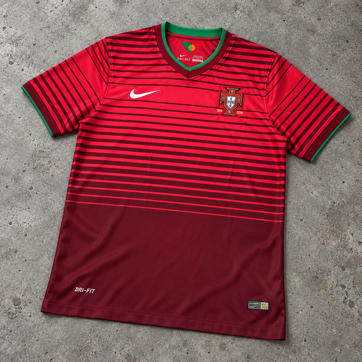 PORTUGAL 2014 HOME RETRO JERSEY