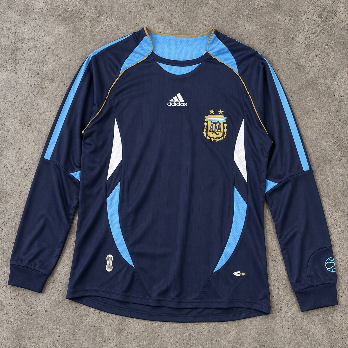ARGENTINA 2006 AWAY LONGSLEEVE RETRO JERSEY