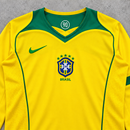 BRASIL 2004 HOME LONGSLEEVE RETRO JERSEY