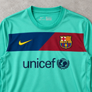 FC BARCELONA 2010/11 AWAY LONGSLEEVE RETRO JERSEY