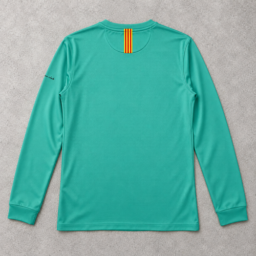 FC BARCELONA 2010/11 AWAY LONGSLEEVE RETRO JERSEY
