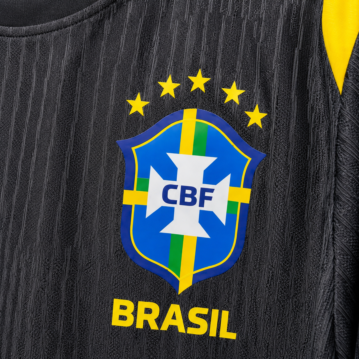 BRASIL BLACK YELLOW EXCLUSIVE JERSEY