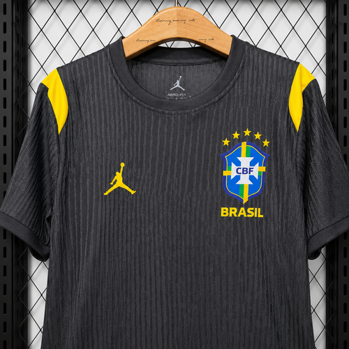 BRASIL BLACK YELLOW EXCLUSIVE JERSEY