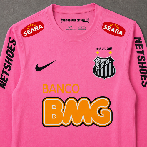 FC SANTOS AWAY LONGSLEEVE RETRO JERSEY