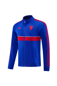 MANCHESTER UNITED BLUE FOOTBALL ZIPPER